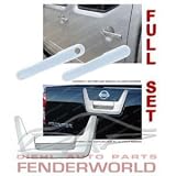 NISSAN FRONTIER 05 06 07 CHROME DOOR HANDLES FULL 5DR