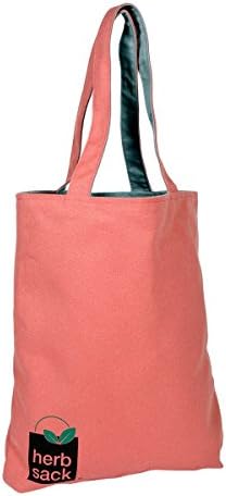 Herbsack Nantucket Red Cotton Canvas Preppy Tote Bag