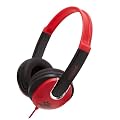 Groov-e GV590RB Kids DJ Style Headphone - Red/Black