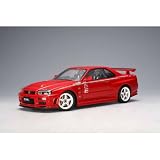ダイキャストカー ニスモ スカイライン GT-R R-Tune R34 R1 アクティブレッド 1/18 （並行輸入品）