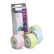 Seiko Assorted Color Labels 4-Pack (1-Each of Yellow,Blue,Green and Pink )
