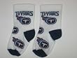 TENNESSEE TITANS Team Logo Cotton BABY BOOTIES