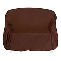 Two Dogs Loveseat Cover - Chocolate Brown