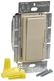 Lutron DVSC-600P-ST Diva 600W Single Pole Dimmer Stone