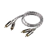 Hama Cinch Kabel Silvertone (doppelt geschirmt) 1,5m 41Q062NX8ZL. SL160 Hama Cinch Kabel Silvertone (doppelt geschirmt) 1,5m