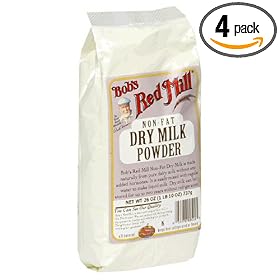 Bob's Red Mill Non-Fat Dry Milk Powder, 26-Ounce Packages (Pack of 4)