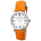 ANNE KLEIN (アンクライン) 腕時計 9003MPOR ラウンド シルバー オレンジベルト レディース [正規輸入品]
