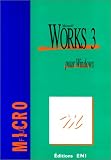 Works 3 pour Windows (logiciel intégré)