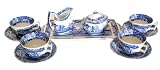 Spode Blue Italian Dessert 12 Piece Serving Set