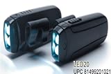 Pyramex LED20 LED Lights Safety Glasses Hard Hats 1 Pair
