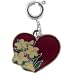 Yellow Hibiscus Heart Charm
