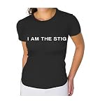 Top Gear - I am the Stig - Black Ladies Fine Cotton Jersey Tee