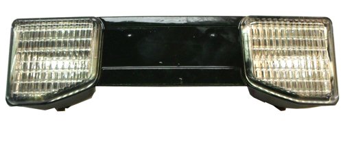 Light Bar used on Snapper, Simplicity, and John Deere snow blowers, 12V, 20 watt each bulb