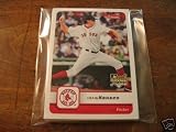 2006 Fleer Baseball Cards Boston Red Sox Complete Team Set (15 cards including David Ortiz, Manny Ramirez, Curt Schilling, Jason Varitek, Trot Nixon and more)