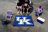 UK Script TAILGATER 5'x6' Floor Mat (Rug) - Kentucky Wildcats NCAA College Athletics