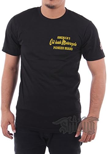 Oil Leak Vintage Motorcycles T-shirt Indian Style Classic Bikers