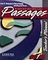 Passages Teacher's Manual 1: An Upper-Level Multi-Skills Course (Passages)