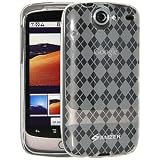 New Amzer Luxe Argyle Skin Case Clear For Google Nexus One Pb99100 Crystal Extra Grip Traction