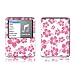 Pink Hibiscus Design Protective Decal Skin Sticker for Apple iPod nano 3G (3rd Generation) 4GB/ 8GB Player