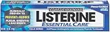 Listerine Essential Care Tartar Control Toothpaste, Powerful Mint Gel, 4.2-Ounce Tubes (Pack of 4)