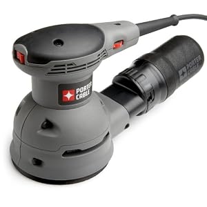 Porter-Cable 343VSK 5-Inch Variable Speed Random Orbit Sander - Hook & Loop Pad