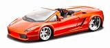 BBurago - 45016 - Voiture sans pile - Construction - Kit Lamborghini Gallardo Spyder - échelle 1/32