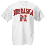 Nebraska Cornhuskers White Bare Essentials T-shirt