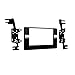 Metra 95-8250 2015-Up Toyota Sienna Double-DIN Radio Dash Kit (Black)