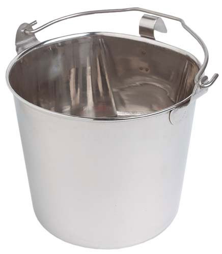 Stainless Steel Flatback Bucket 2 quart