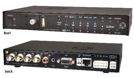 New Speco 4-Channel H264 Mobile DVR With GPS Supports 6 SD Cards Pentaplex Operation Remote Control