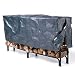 Landmann 82434 8-Foot Firewood Log Rack with Fitted Cover