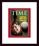 Lee Trevino / TIME Cover: July 19, 1971, Framed Art Print by TIME Magazine