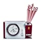 Oregon Scientific FSP301A-R Maranello Ferrari Speedometer Line Projection Clock, Ferrari Red