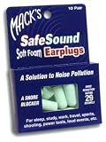 Soft Foam Earplugs (10 pair)