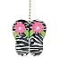 Fun Animal Zebra Print Flip Flop Sandals Ceiling Fan Light Pull