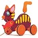 Catty The Cat Wooden Pull Toy