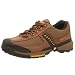 Springboost Men's B-Walk Walking Shoe,Brown/Black/Orange,7.5 M