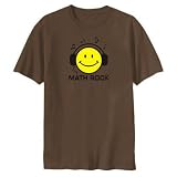 T-Shirt Brown  Listen Music Math Rock  Music