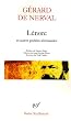 L�nore : Et autres po�sies allemandes