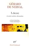 L�nore : Et autres po�sies allemandes