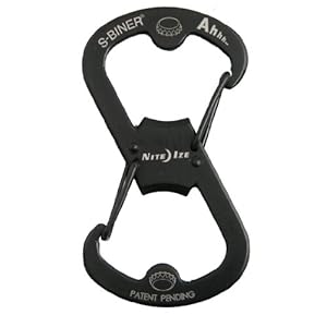 【クリックで詳細表示】NITE-IZE(ナイトアイズ) S-BINER エスビナーボトルオープナー ブラックチタン SBO-03-01