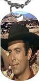 BONANZA PERNELL ROBERTS ADAM DOG TAG DOGTAG (KEYCHAIN)