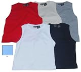 Toddler Boys' Sleeveless Cotton T-Shirt in Assorted Colors