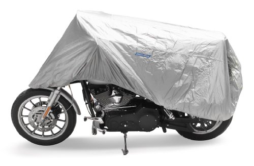 CoverMax Half Motorcycle Cover - Large/Silver