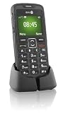 Doro PhoneEasy 510 GSM Mobiltelefon mit gro&szlig;em Display und gro&szlig;en Tasten inkl. Notruftaste schwarz