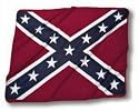 Deluxe Polar Fleece Throw Stadium Blanket - 50" x 60" - Rebel Confederate Battle Flag