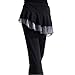 GOGO TEAM Womens Yoga Pants Belly Dance Latin Fitness Pants with Skirt