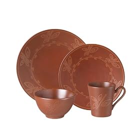 Pfaltzgraff Caravan 16-Piece Dinnerware Set. Service for 4 by Dinnerware