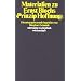 Materialien zu Ernst Blochs >Prinzip Hoffnung< (suhrkamp taschenbuch wissenschaft)