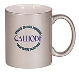 IMAGE OF Work Is For People Who Don't Play The CALLIOPE Coffee Mug Metallic Silver 11 oz